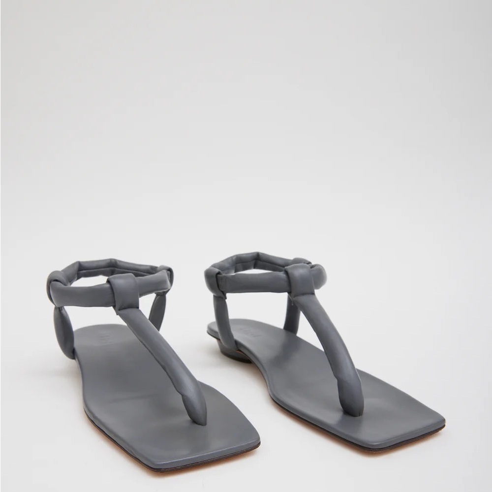 Tibi Gray Aston Sandals